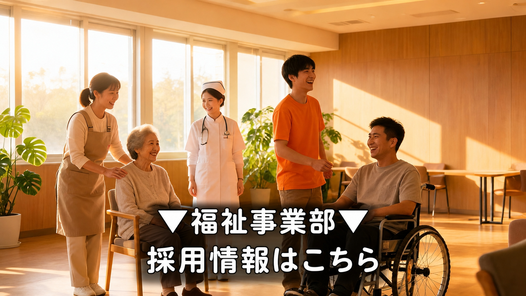 福祉事業部の採用情報はこちら